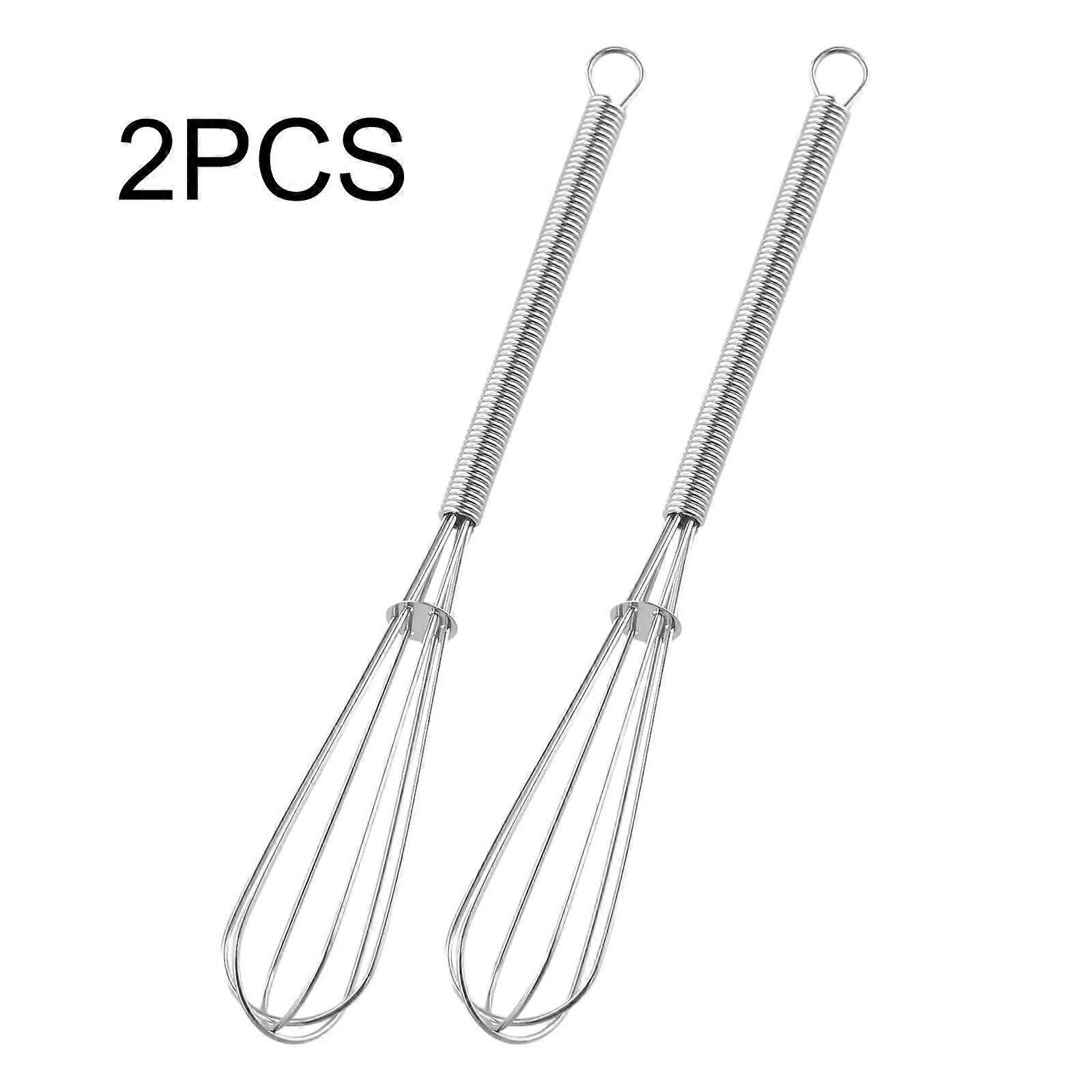Whisks 180*25mm Kitchen Convenience Rustproof Mini Small Stainless Steel