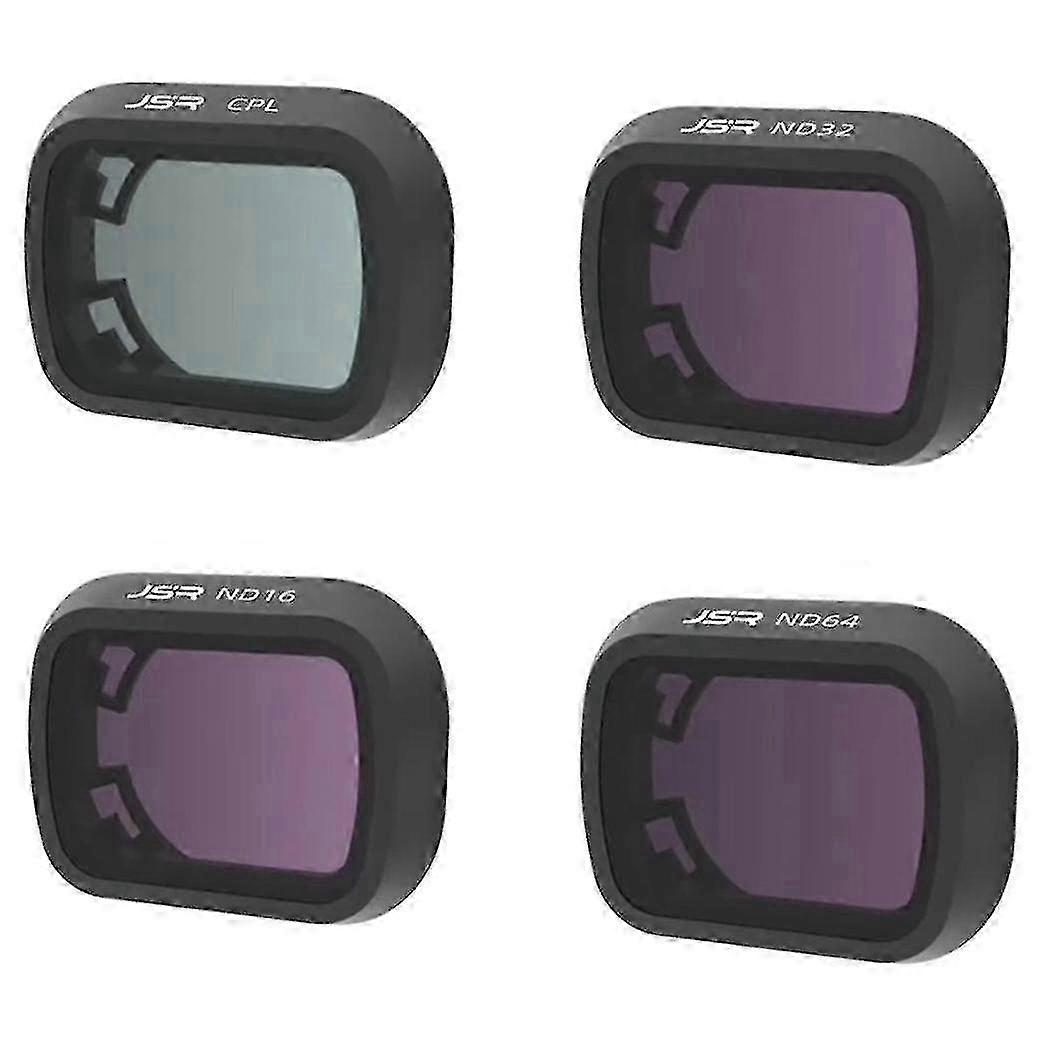 Drone Filter Set For Mini 4 Pro Uv Lens Protection Polarized Nd8 Light Reduction Filter Accessory B 2025