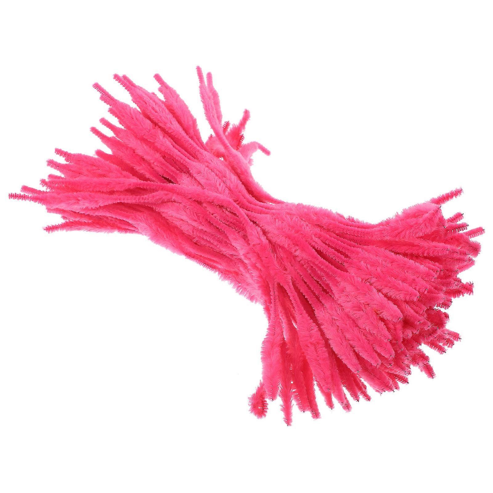 Handmade DIY Accessories Chenille Stems for Crafting Projects 100Pcs