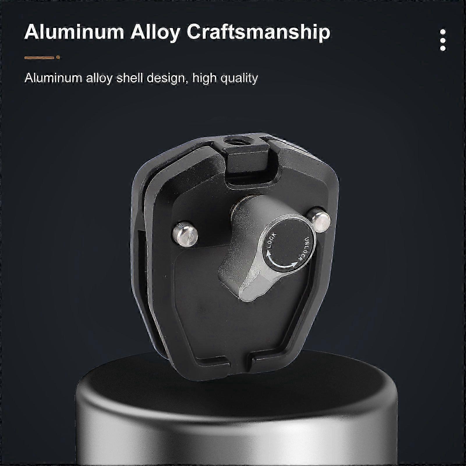 Motorcycle Windshield Mount Clip for Action 4 for Pocket 3 Action Camera Motorcycle Windshield Mounting Bracket with 1/4 Inch Thread