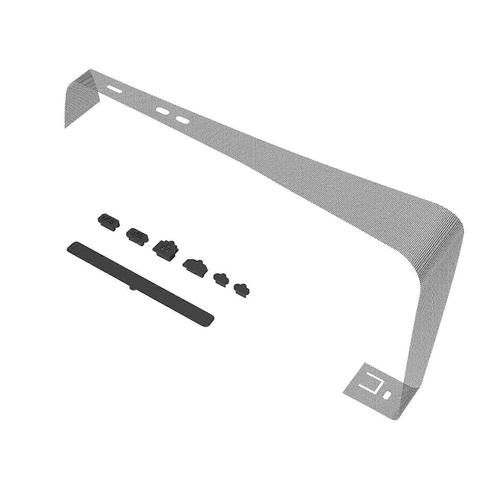 Flexible Mesh Heatsink Barrier Cover Protections Net for Slim Game Console Gamepad Non Scratch Skin with Dust Plugs Multicolor