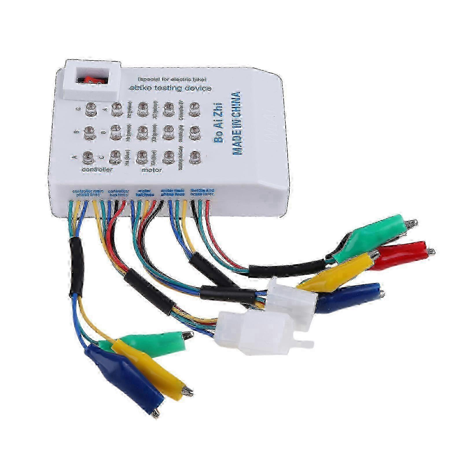 Useful E-Bike Testing Tool Tester 24V/36V/48V/60V/72V Brushless Motor Tester