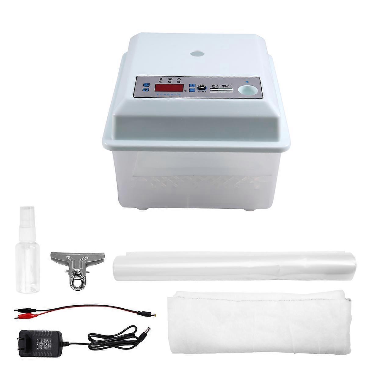 20Pcs Eggs Incubator Set Semi Automatic Household Brooder Farm Chicken Goose Duck Bird Egg Incubator EU Plug