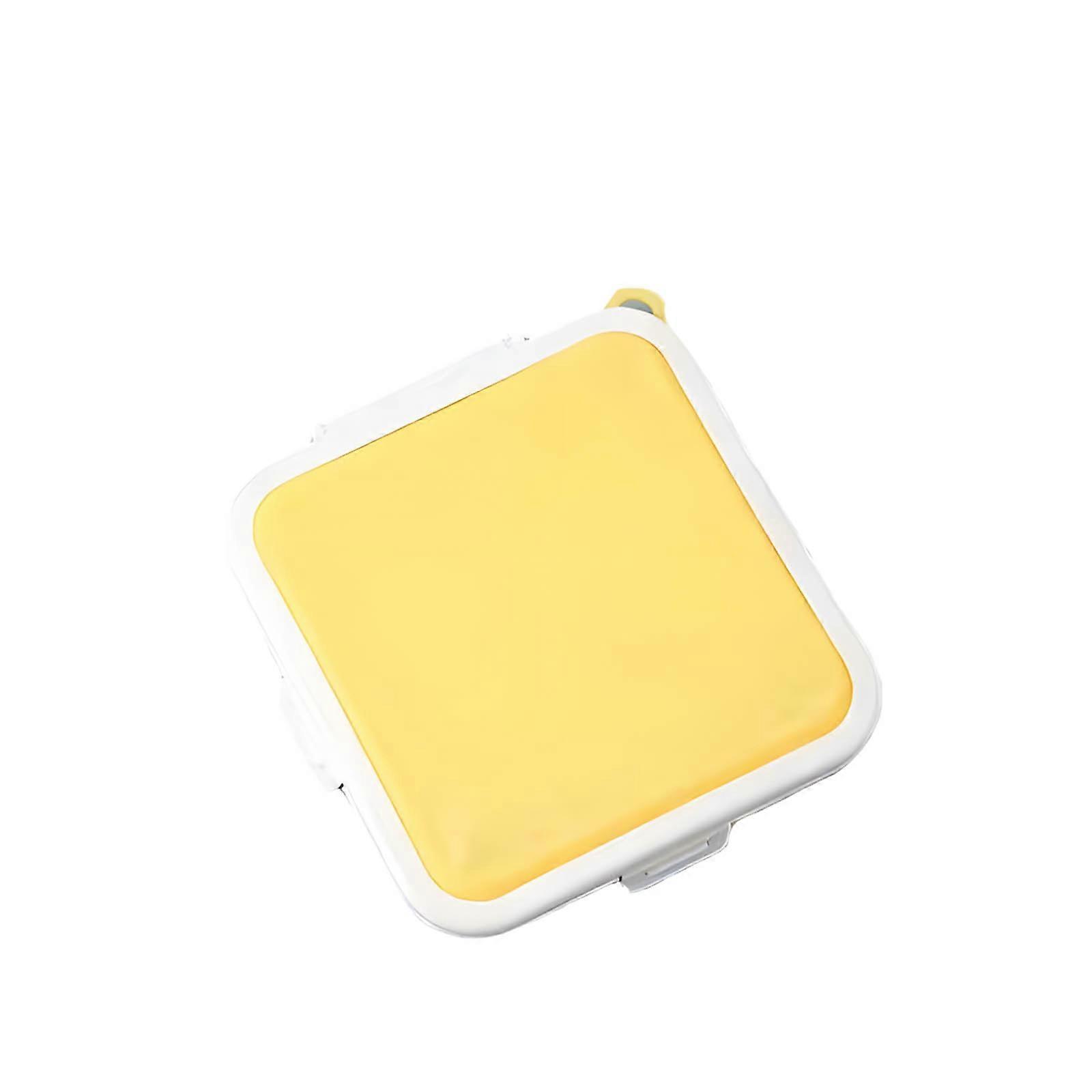 Transportable Meal Ready Container For Mobile Routines Strong Odor Resistant Kitchen Essential  Yellow