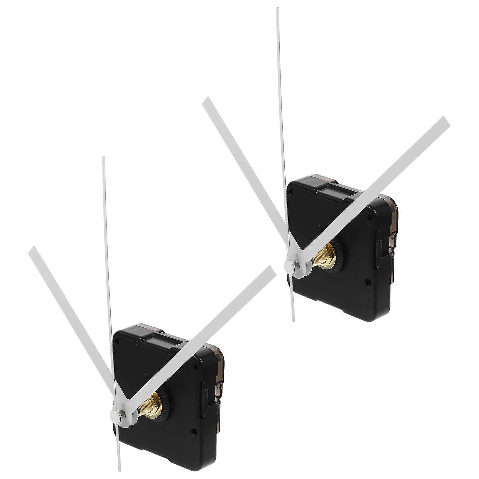 2pcs Wall Clock DIY Mechanism Movement Repair Part Replacement Clock Movement
