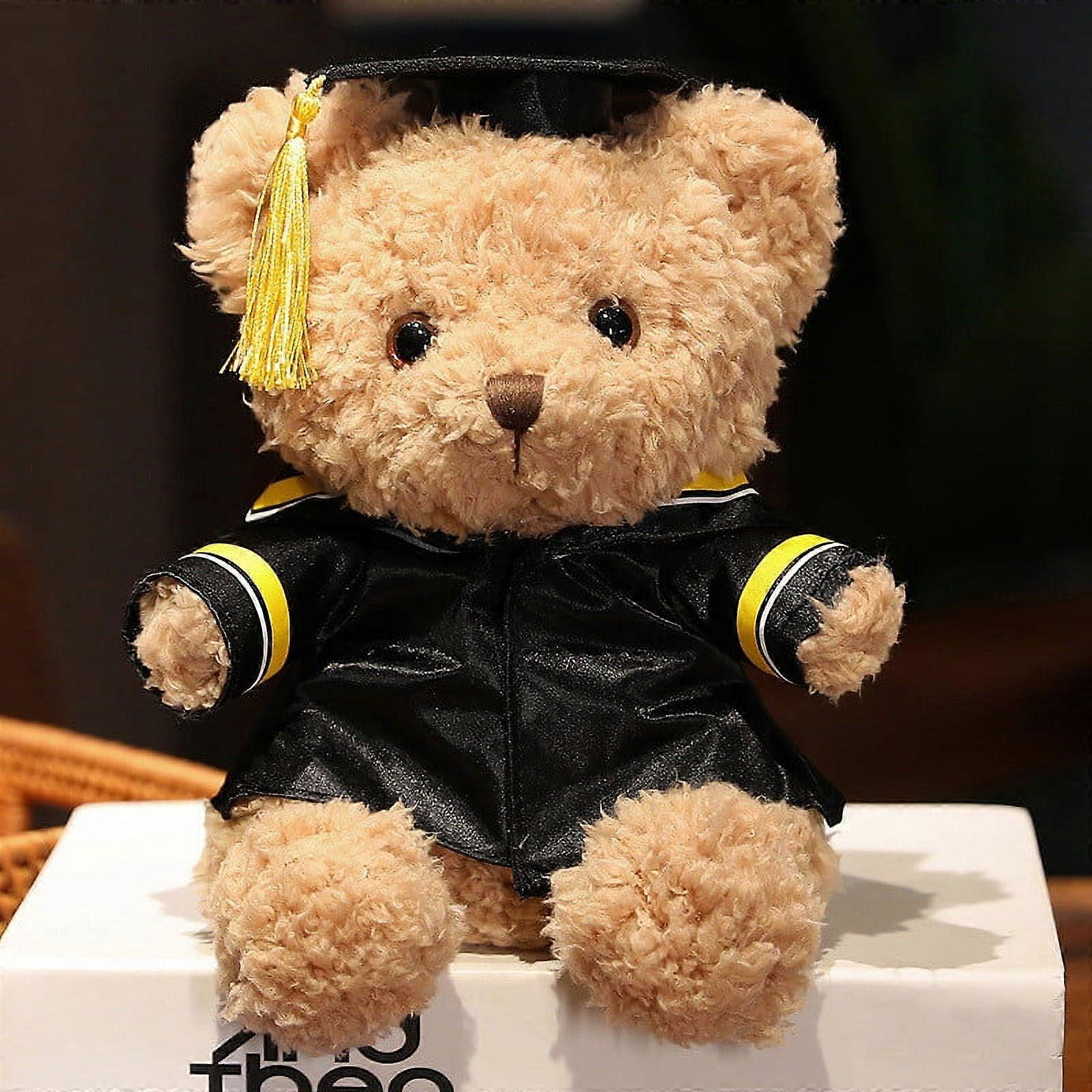 4th Of July Decorations for Home, Compatible with Class of 2024 Graduation Bear, 9" Plush Doll with Diploma & Sash