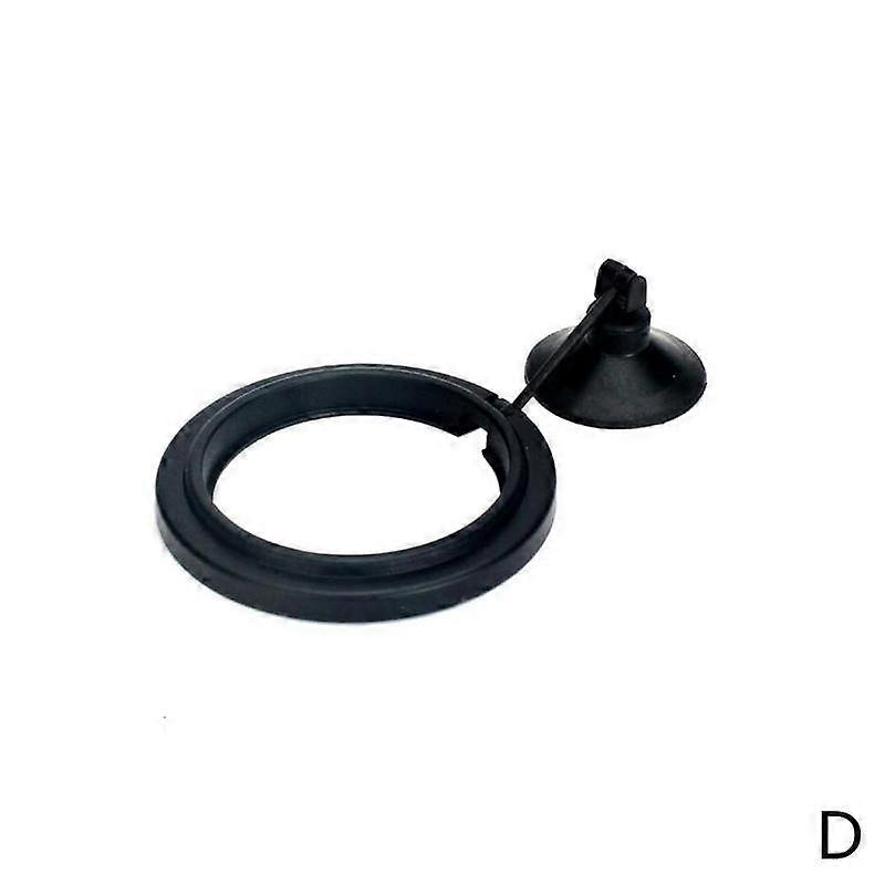 Aquarium Feeding Ring with Suction Cup Floating Food Keeper Improves Water Quality Prevents Filter Clogging