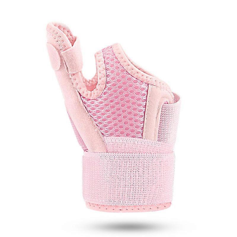 Flexible Splint Wrist Thumb Support Brace for Tendonitis Arthritis Breathable Thumb Protector Guard Fits Right and Left Hand