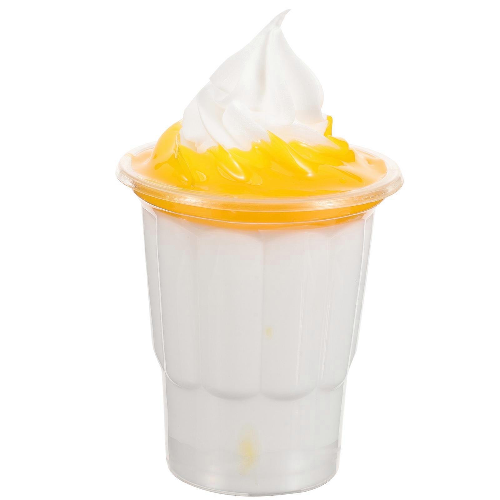 Ice Cream Model Simulated Ice Cream Photo Prop for Decor PVC