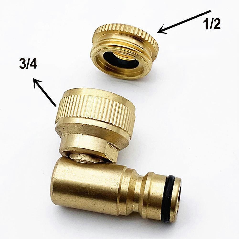 Quick Disconnect Brass Rotary Range Of 90° Rotary Connector