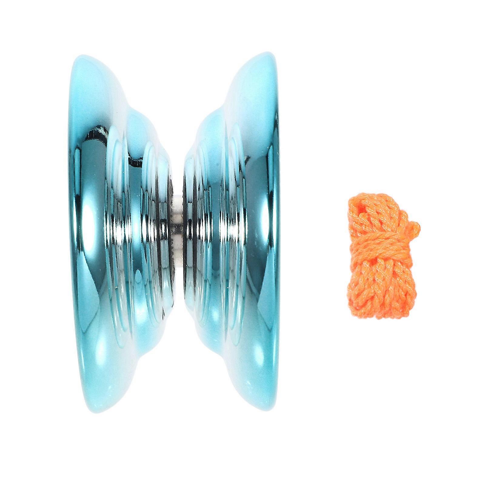 Blue Mini Yoyo String Ball Toy for Decor Alloy Material