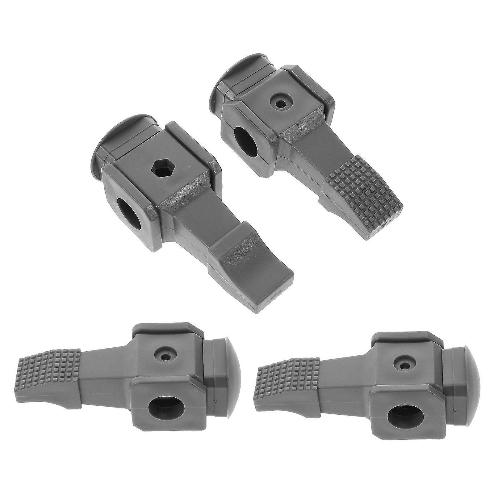 Foosball Men Replacement Accessories for Table Soccer Games 4Pcs Grey