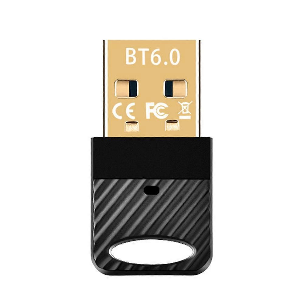 USB Bluetooth 6.0 Adapter Music Audio Receiver Transmitter for Bluetooth Speaker Keyboard Mouse Headphone Printer