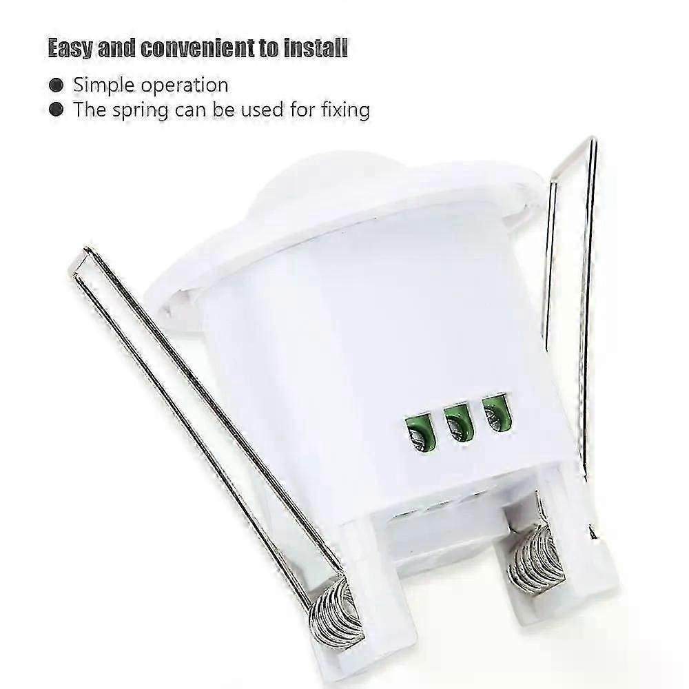 Mini Infrared Motion 360 Degree PIR Detection Recessed Ceiling Occupancy Motion Sensor Detector Lamp Light Switch