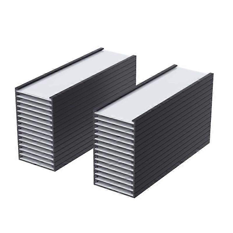 50 Pack Magnetic Label Holder C Channel Magnetic Labels