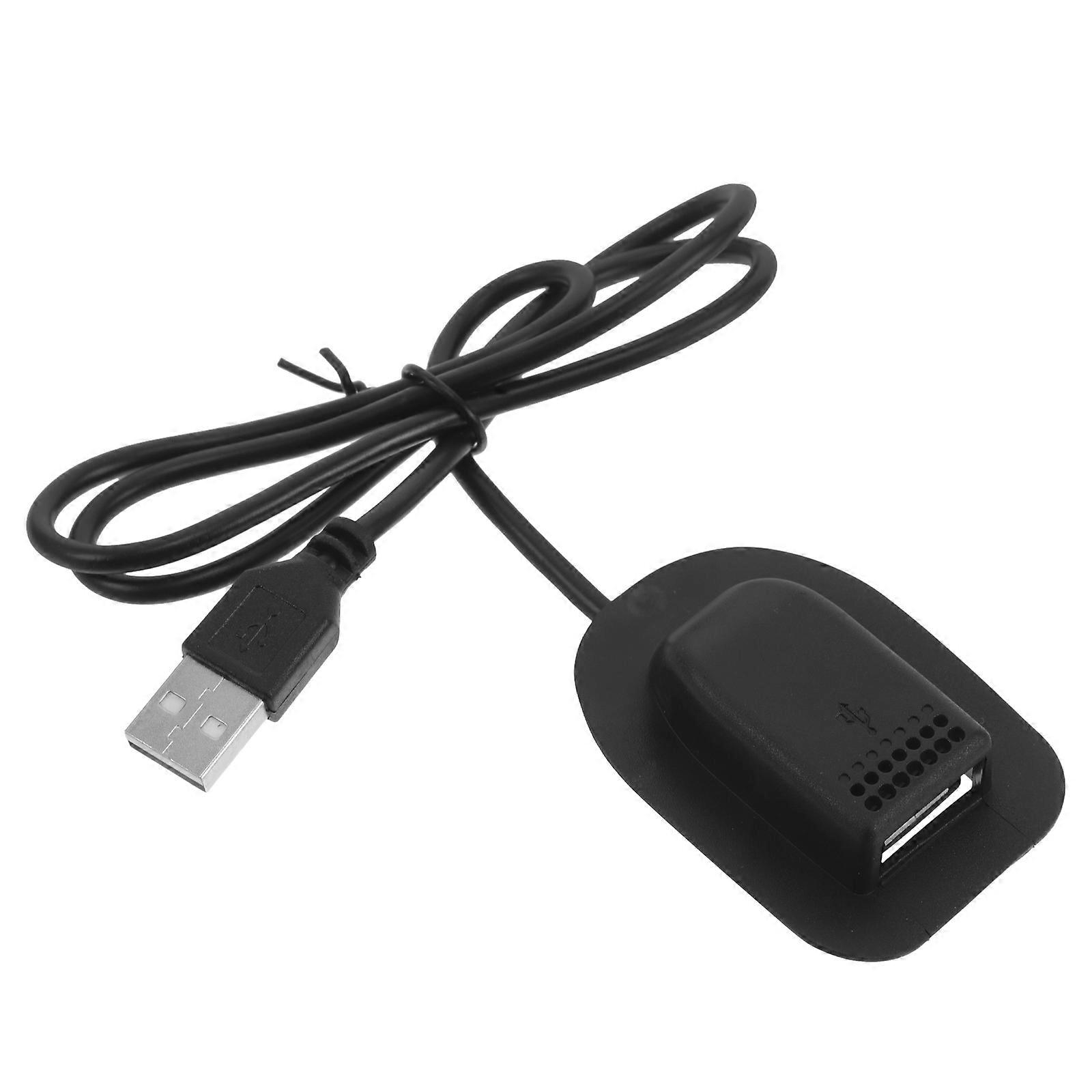 USB Extension Cord for Backpack Universal Charging Fast Cable Black