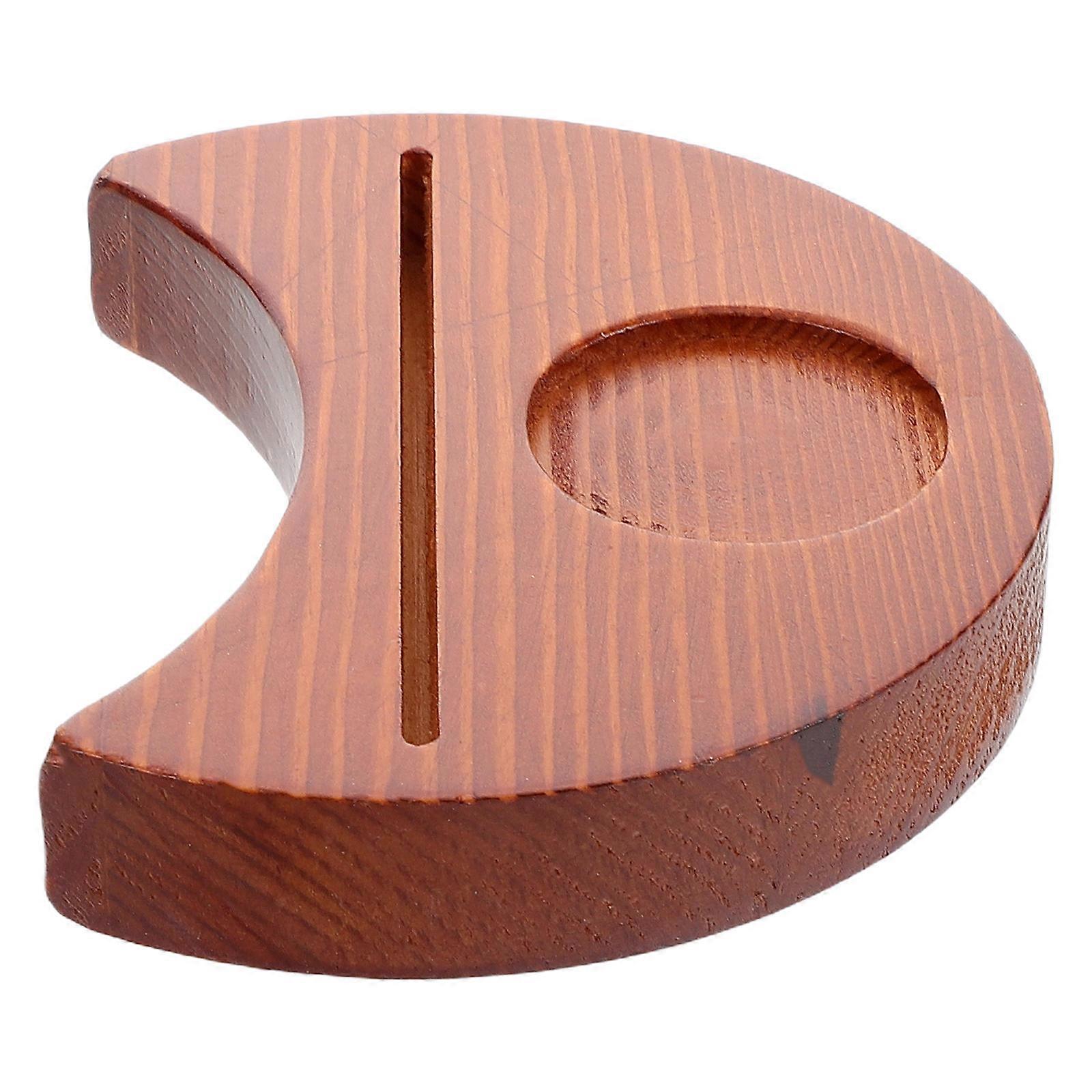 Practical Wooden Tarot Card Display Stand for Home