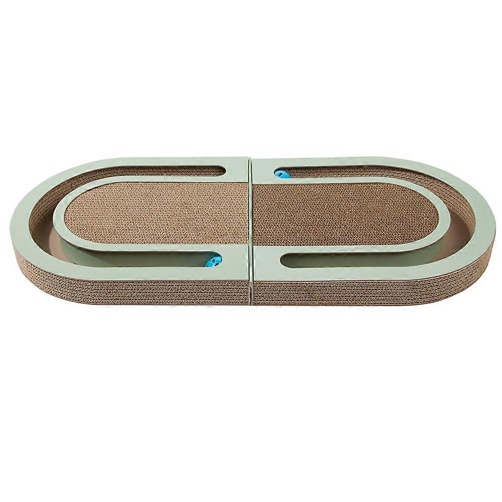 Corrugated Paper Cat Scratching Board Foldable for Cat Use