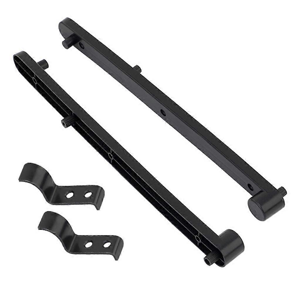 Flip-Up Door Track for Cabinets with 4Sets Slide Brackets