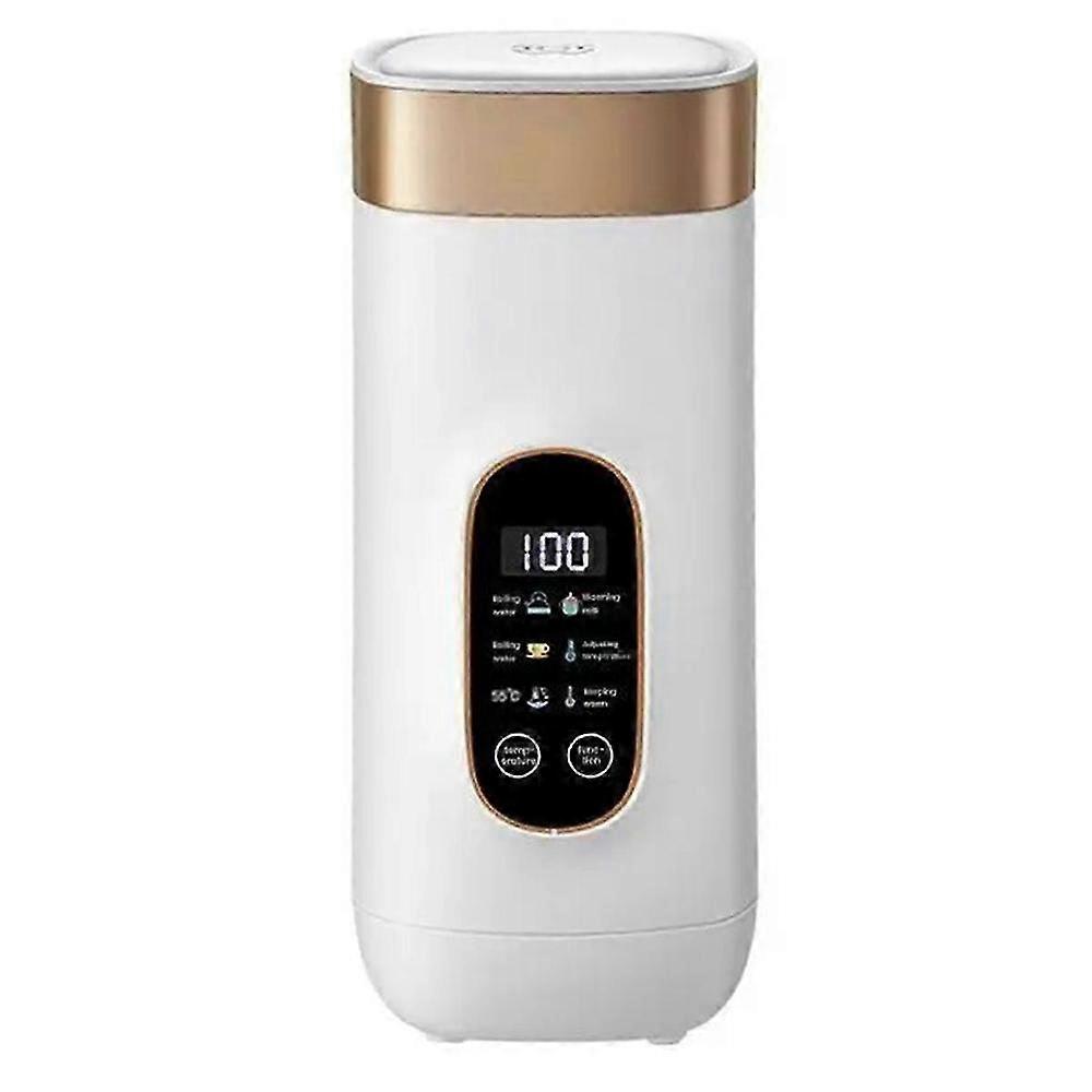 650ml Portable Electric Travel Mug with Heating Function and EU Plug