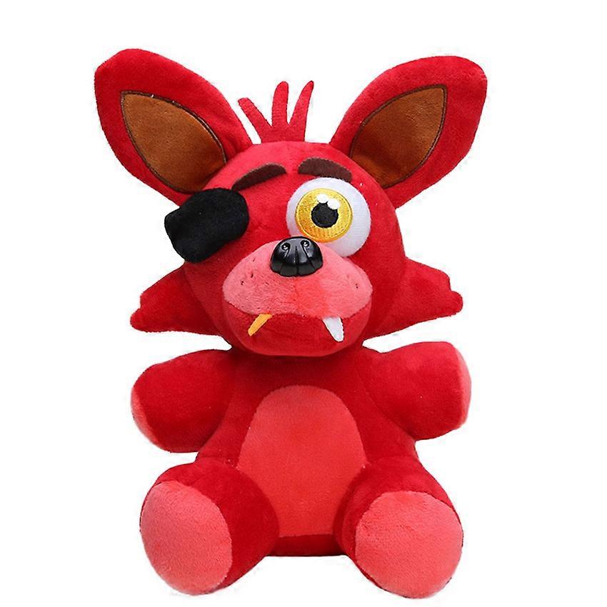 2025. Five Nights at Freddy's (FNAF) – urocze pluszaki. Lalki do gier 18 cm: Bonnie Bear, Foxy z serialu animowanego. Pluszowy Freddy