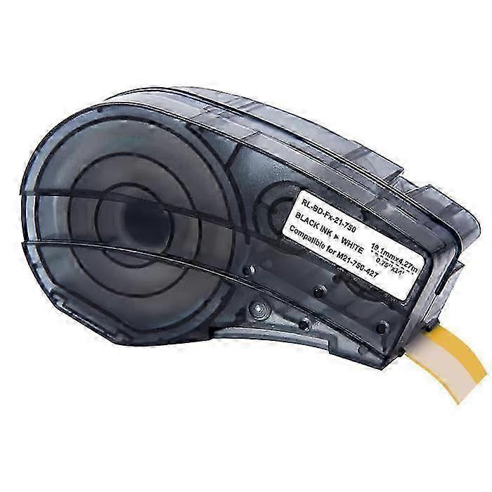 Compatible Vinyl Tape for Label Printers, 19.1mm x 4.27m, Durable and Versatile Phonillico Solution