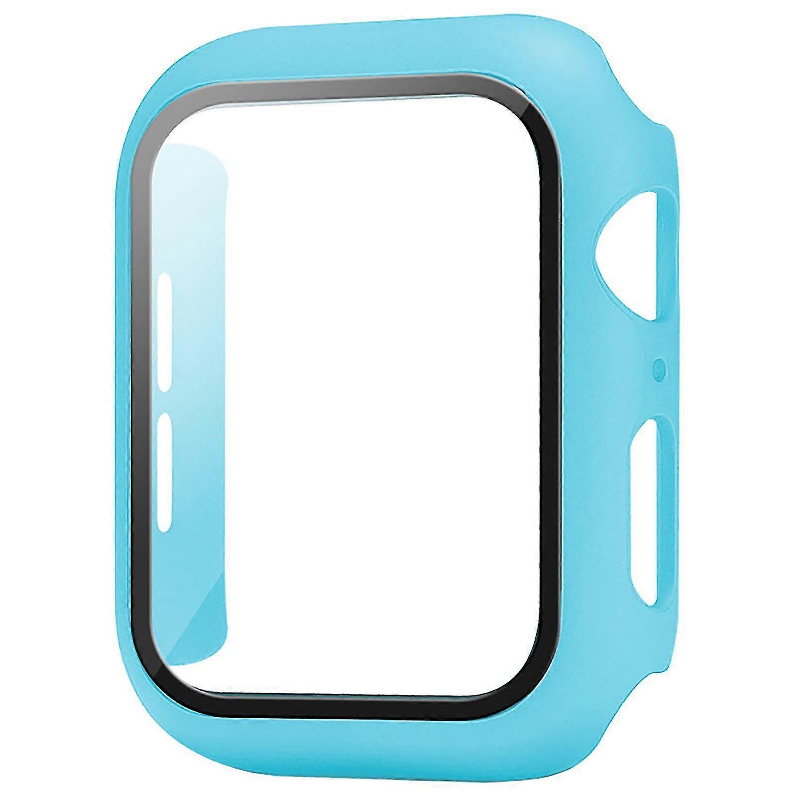 Watch Screen Protector Bubble Free Bubble Free Pc Smart Watch Screen Protective Case For Apple Watch 6/se
