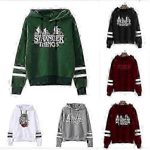 Frauen Herren Unisex Stranger Things Kapuzenpullover Langarm Pullover Pullower