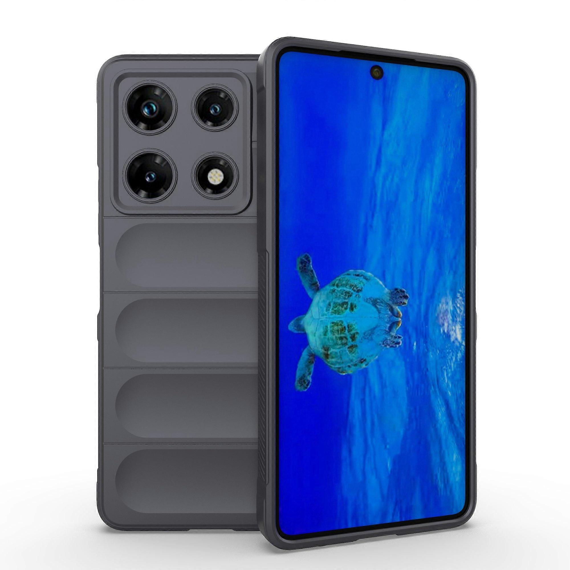 For Infinix Note 30 Pro 4G Cell Phone Case Solid Color TPU Rugged Protective Cover