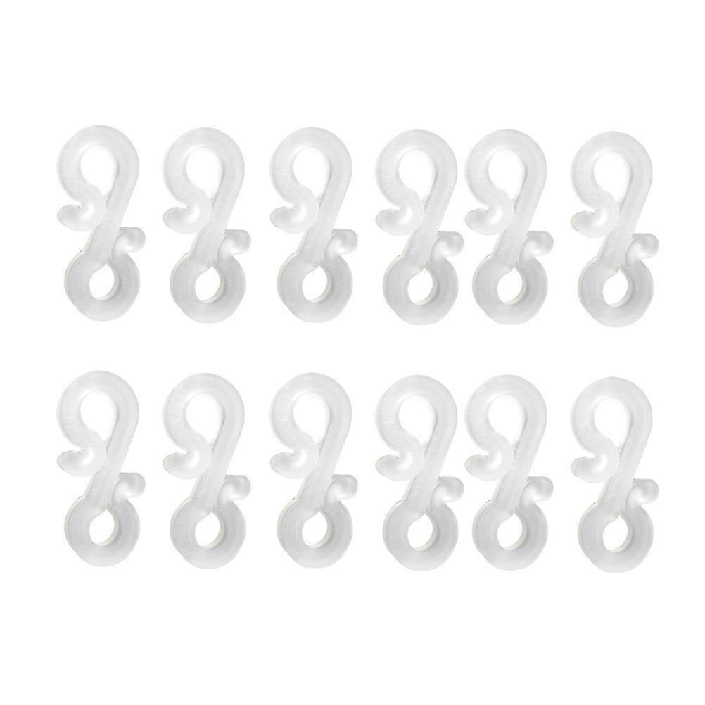 Gutter Hooks 24Pcs S Clip Hooks for Christmas Light Hanging Use