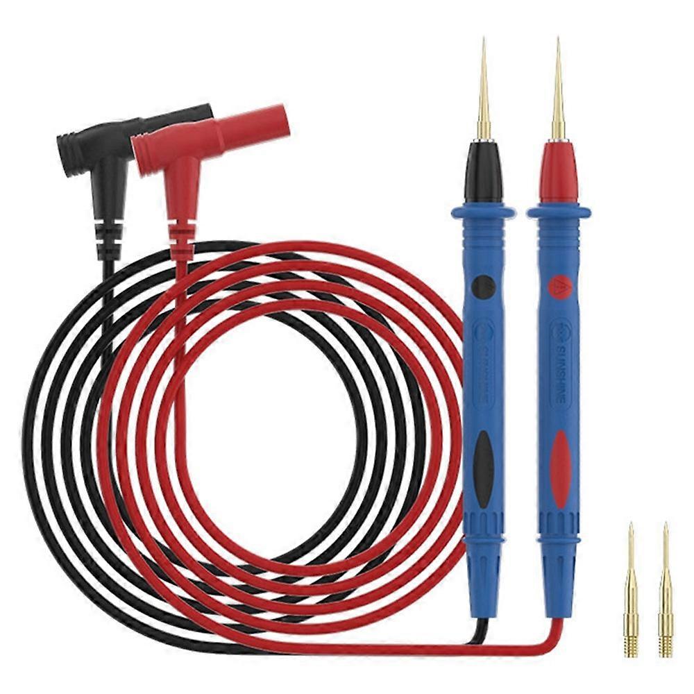 SUNSHINE SS-024B Replaceable Stainless Steel Multimeter Test Leads with 4 Needles