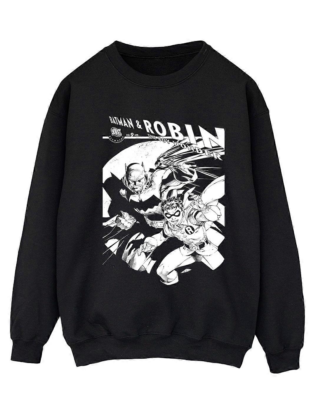 DC Comics Women's Batman And Boy Wonder Sweatshirt