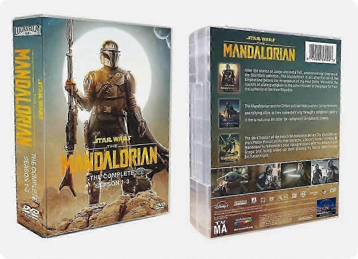 Star Wars Mandalorian Seasons 1-3 DVD Box Set (9 Discs)