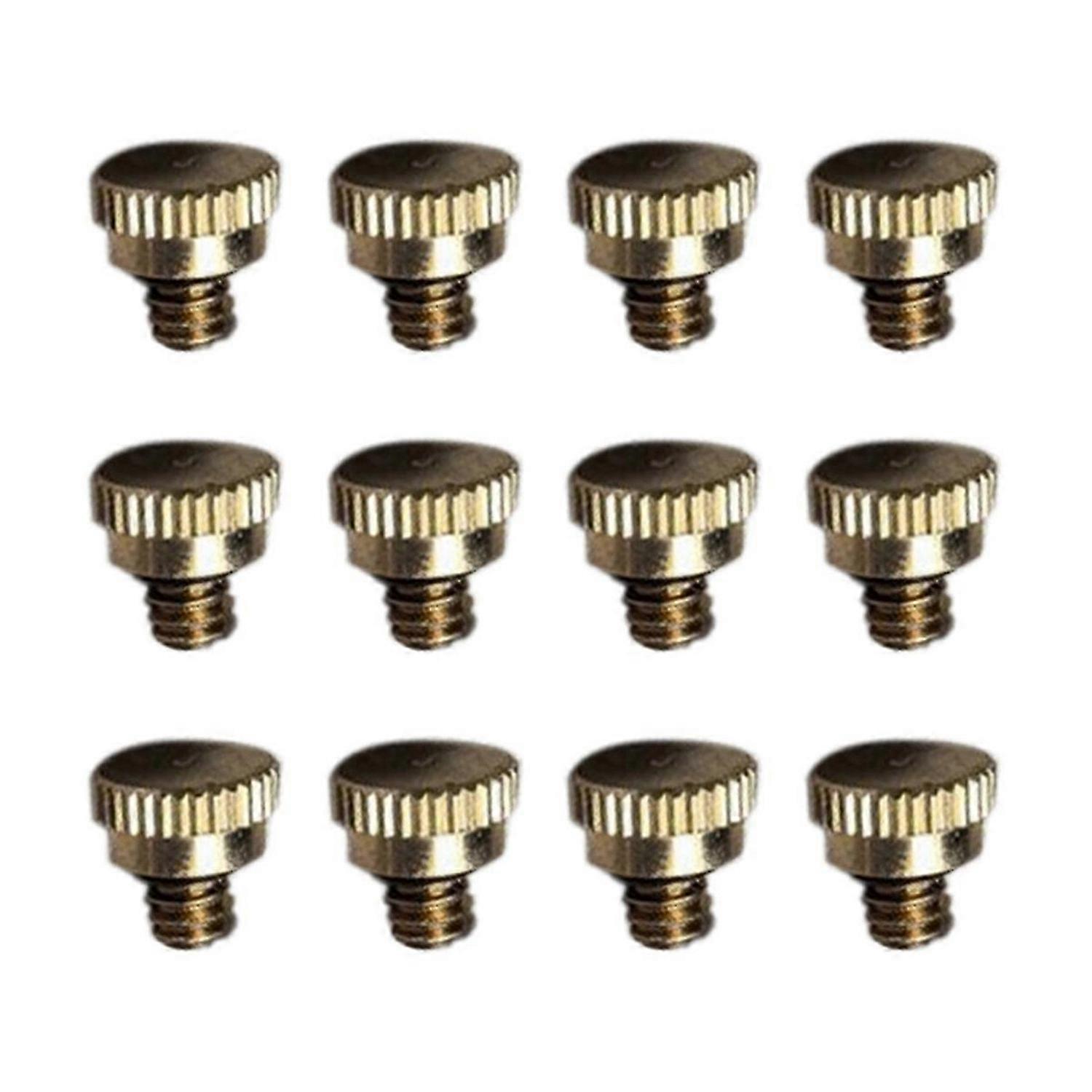 Brass Misting Nozzle Plug ,Thread Misting Nozzle Plug 12Pcs