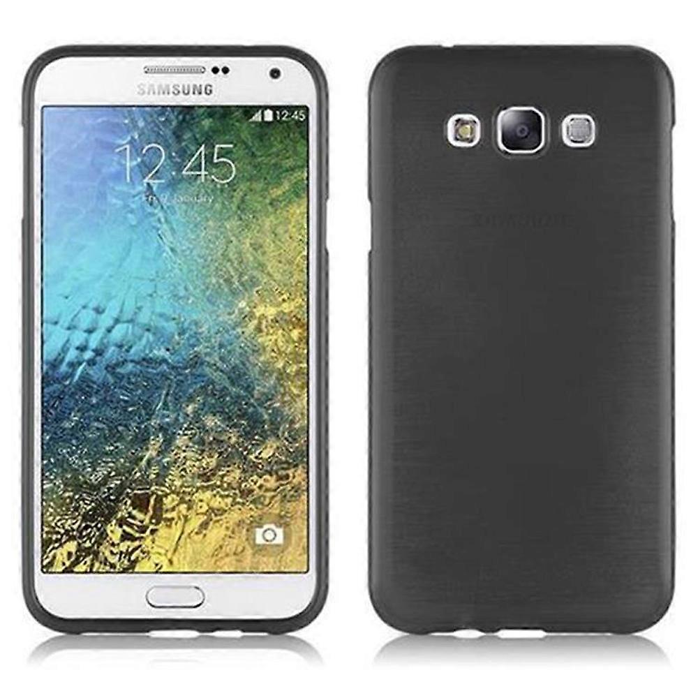 Samsung Galaxy E7 Protective Case TPU Case - Brushed Design