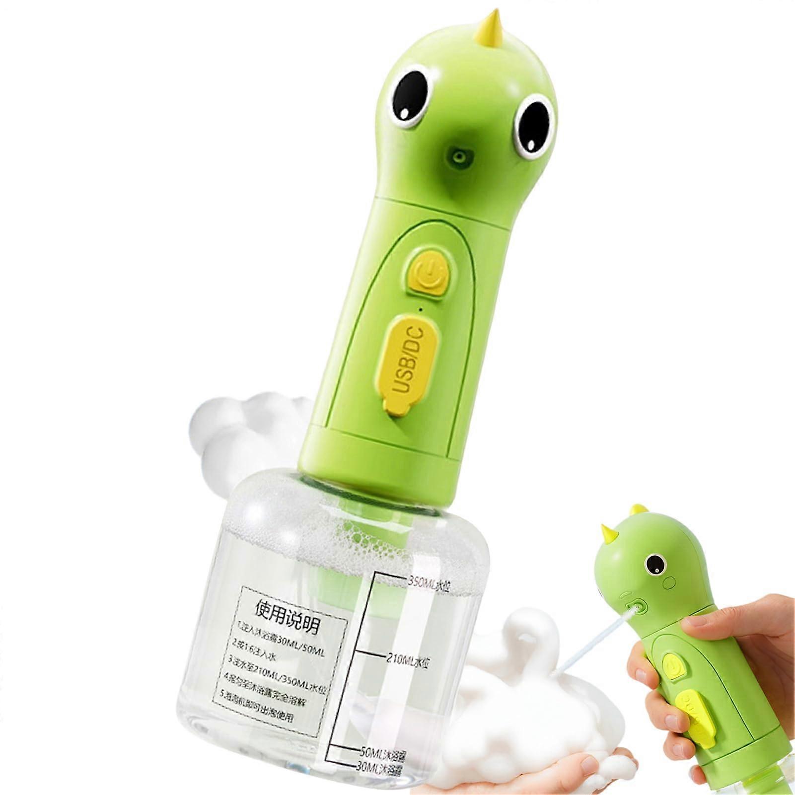 Dog Shampoo Dispenser with OnePress Foam and Precision Scale, Rechargeable Automatic Pet Bath Sprayer