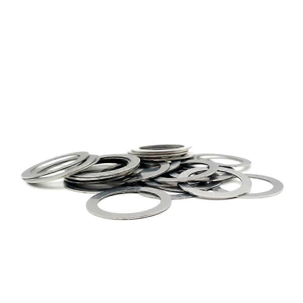 0.5mm Stainless Steel Flat Washer M3M20 Ultra Thin Shim Set Precise Thickness Control 10pcs