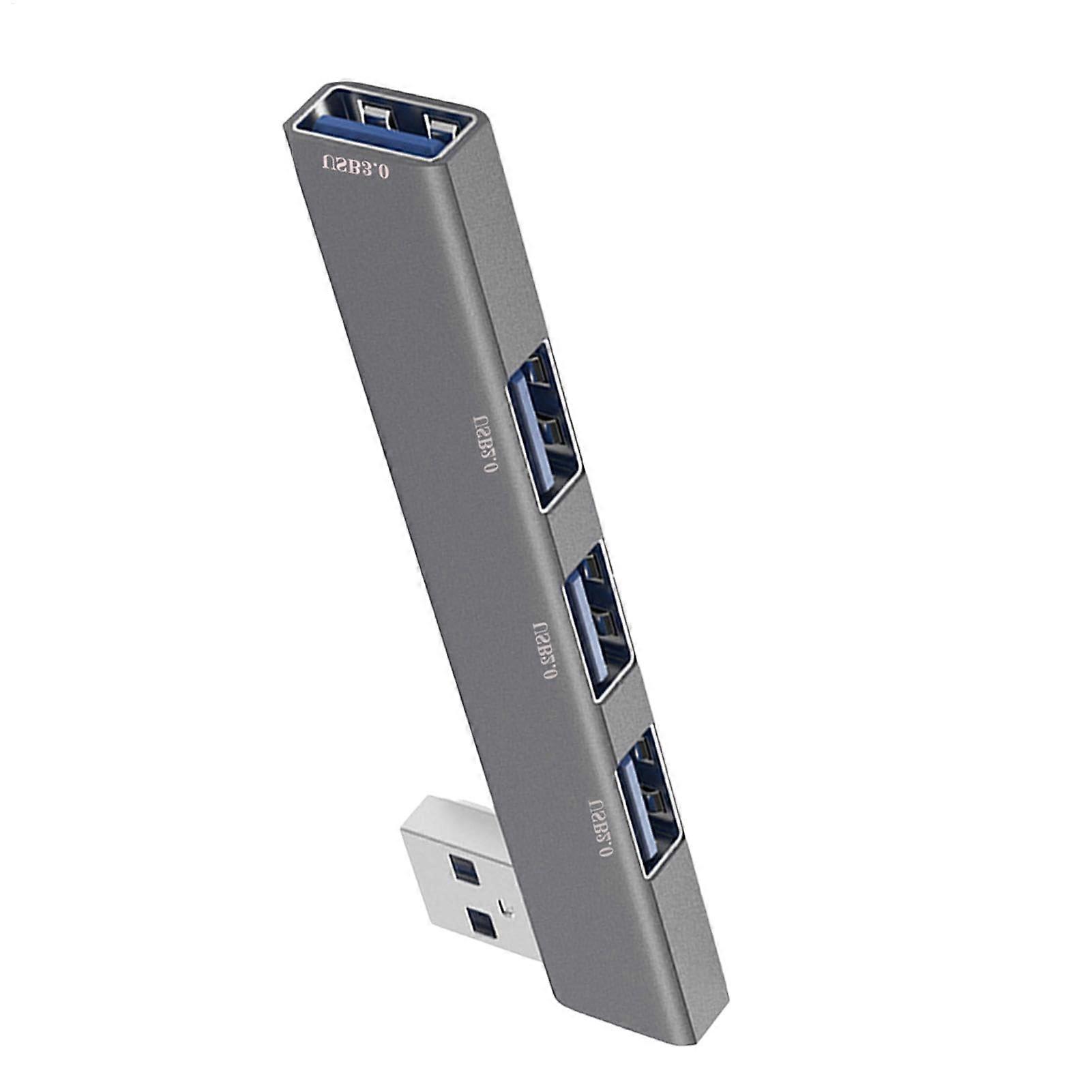 USB 3.0 Hub 4 Port Speed Data Transfer USB Splitter for Laptop and Multiple Devices