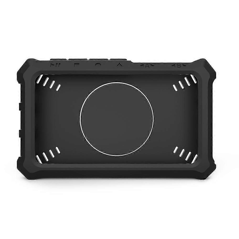 DS213 Black Mini Oscilloscope Silicone Case Shell with 1Pcs Ring Bracket