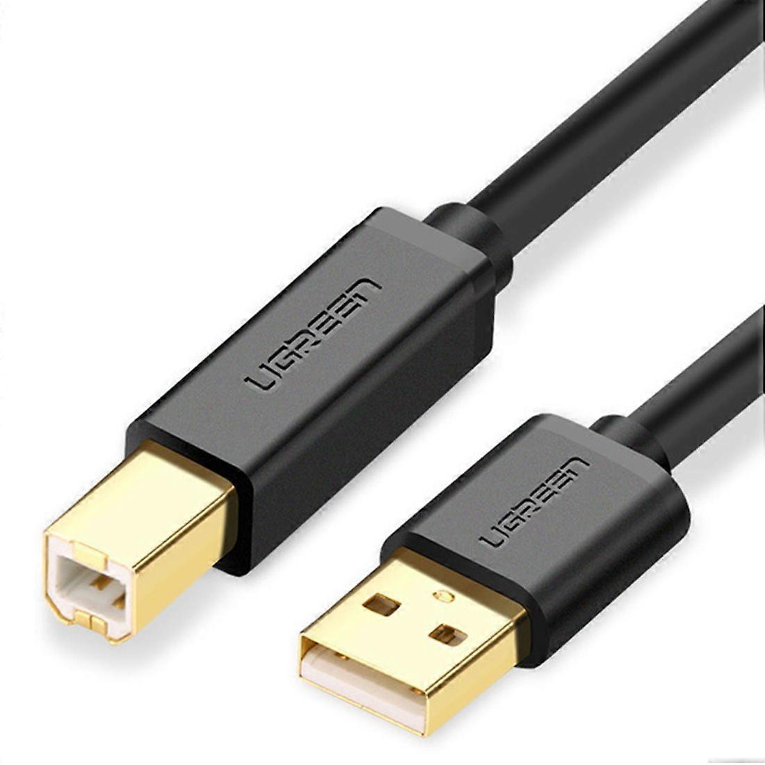 1.5m USB 2.0 Gold-plated Printer Cable Data Cable