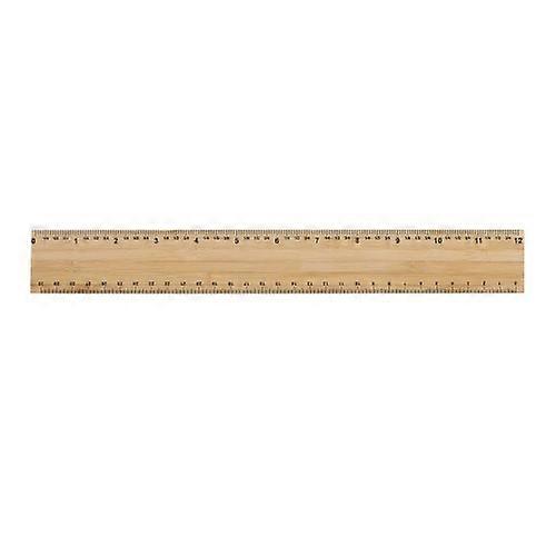 XD Collection Timberson Double Sided Bamboo Ruler