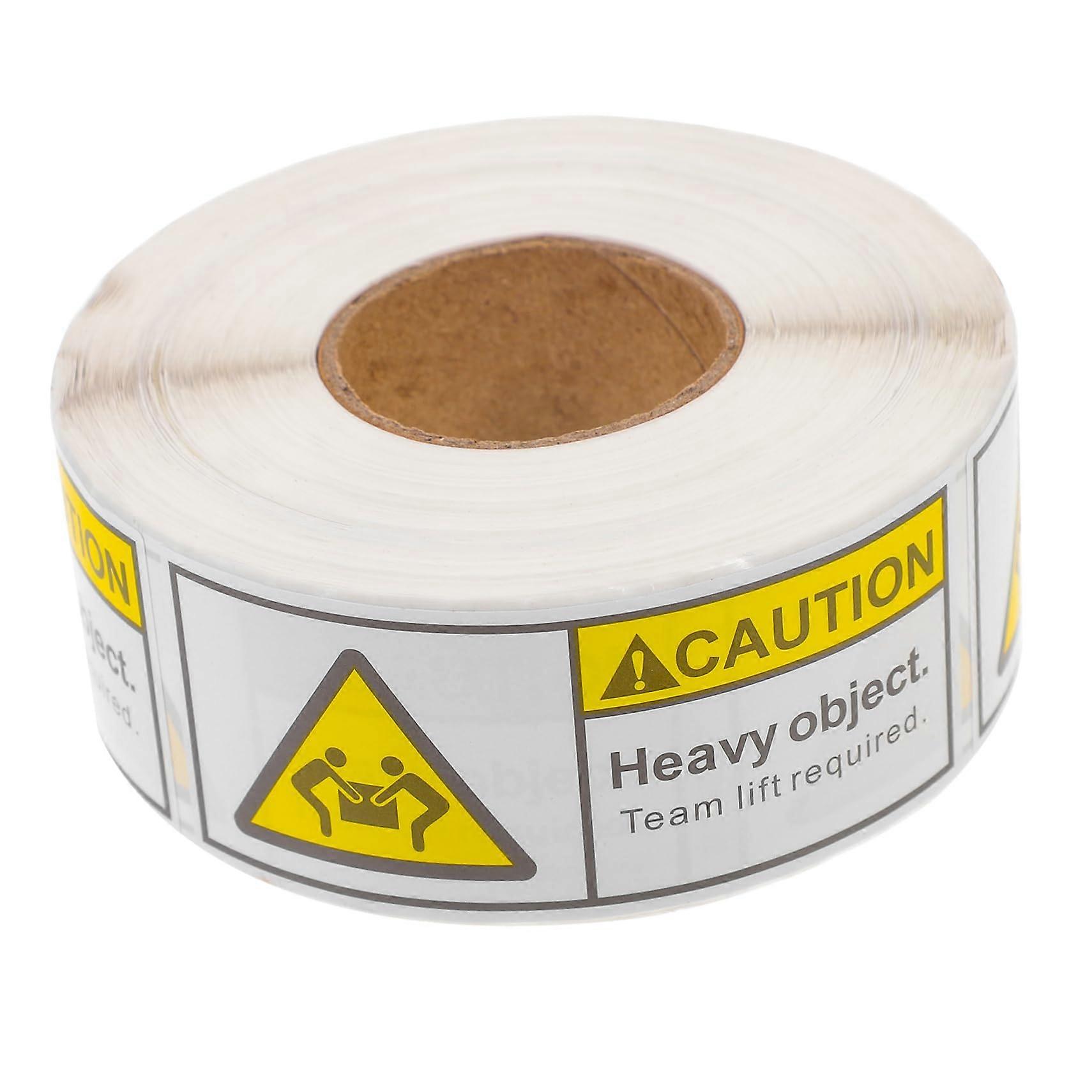 Heavy Package Labels Roll with Visibility and Strong Adhesive for  and Oversized Handling
