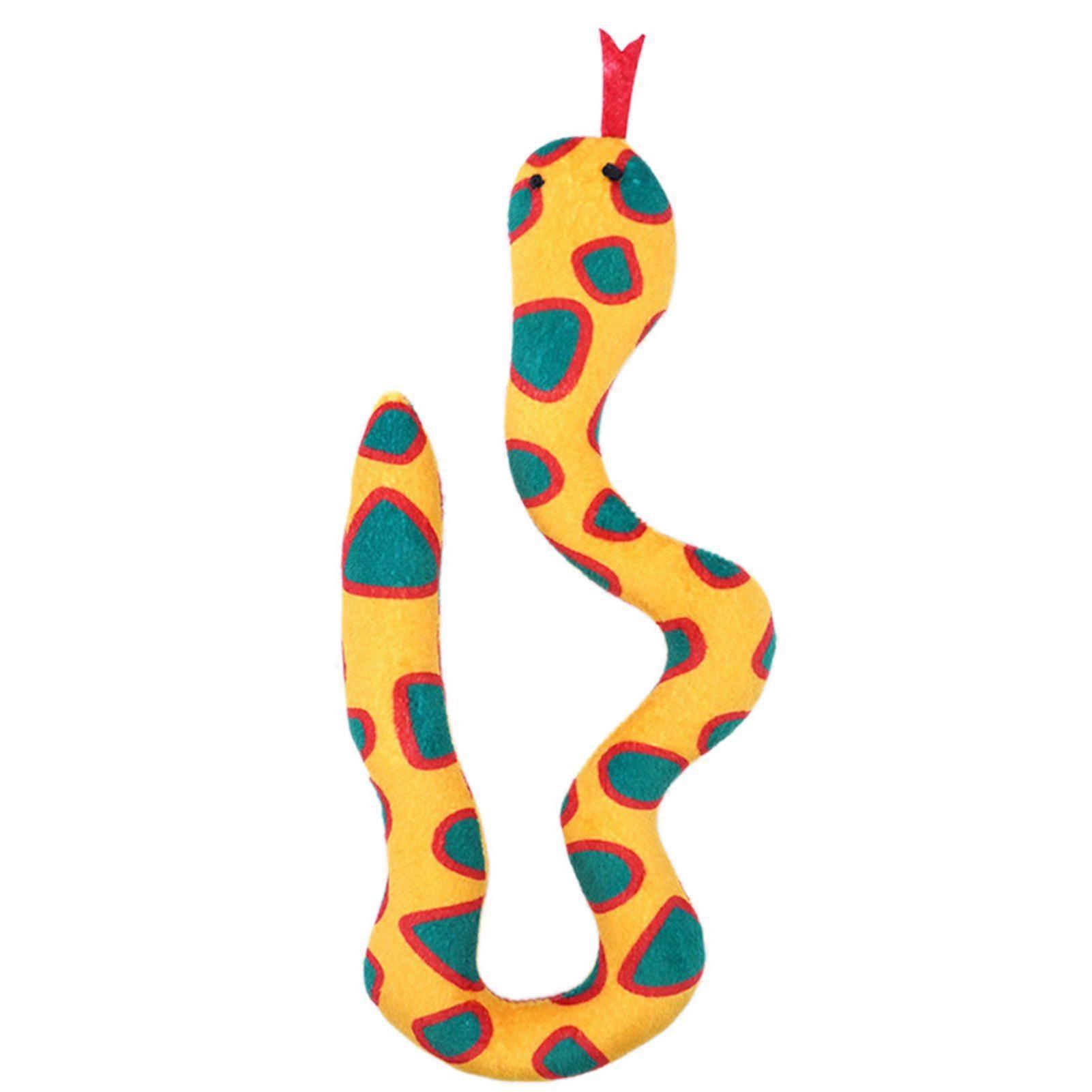 Cat Catnip Snake Toy, Interactive Cat  Self-Play Teaser, Keeps Cats Active & Entertained