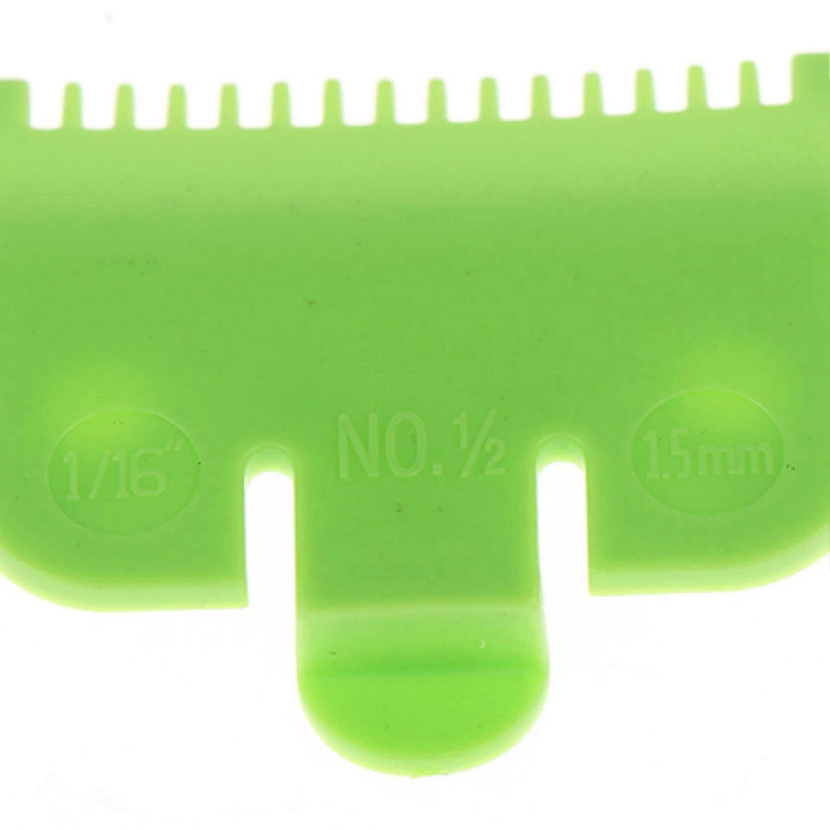 Universal Green Hair Clipper Guard Attachment for FullSize Trimmers, Replacement Guide Comb