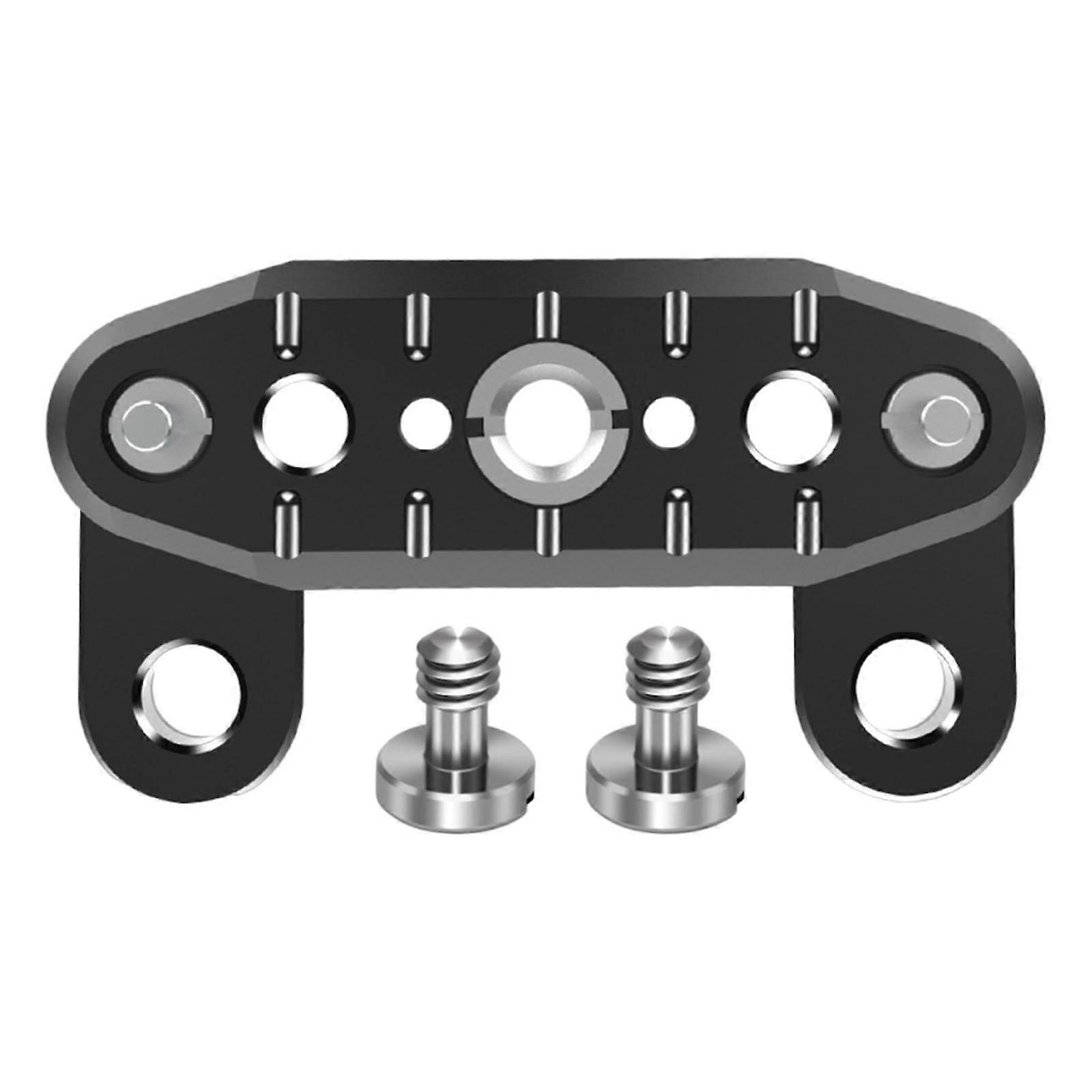 Camera  Plate for FX3 FX30 with Dual Locking Stability, Quick Release Rails and MultiThread Mounting