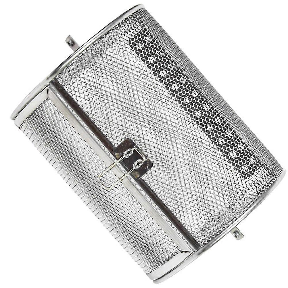 Silver Stainless Steel Grilled Cage for Even Heating Baking Tool