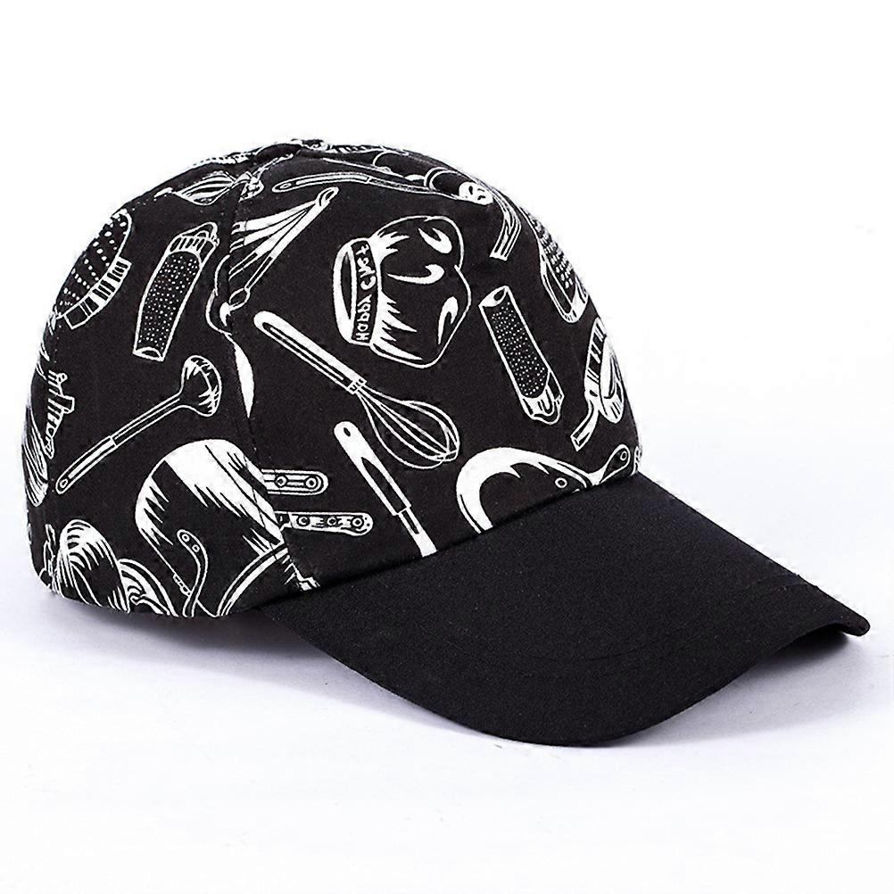Chef Hat Creative Peaked Design For Restaurant Kitchen Work Comfortable Hair Restraint 1Pcs