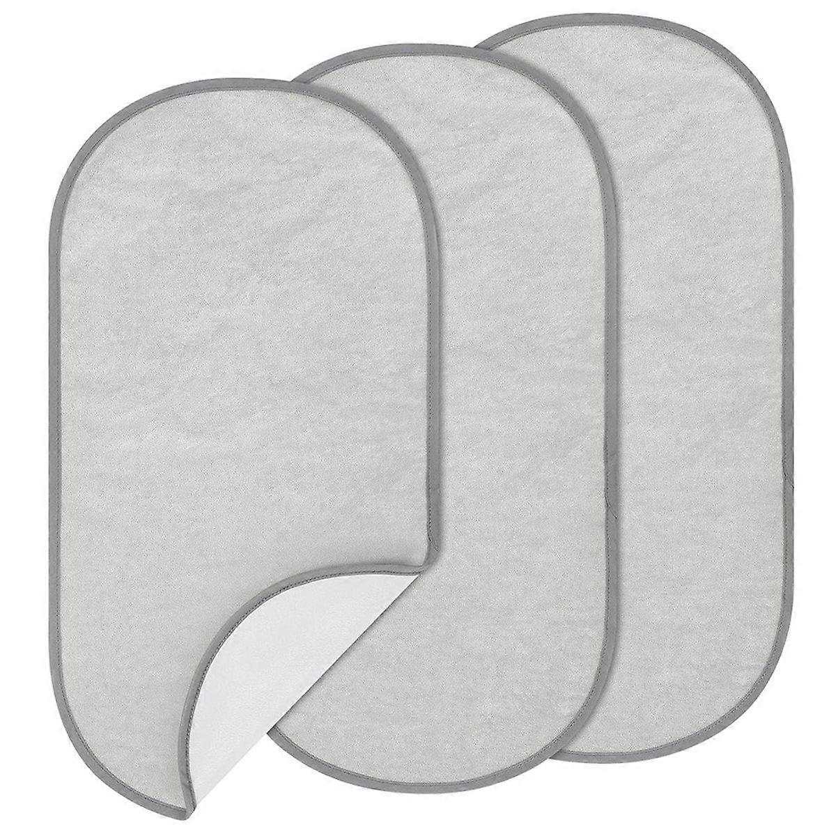 3 Pack Waterproof Changing Pad Liners, Reusable Portable Diaper Changing Pad Covers