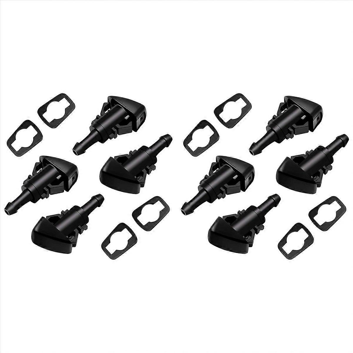 4 Pack Front Windshield Washer Nozzles Kit for Ram