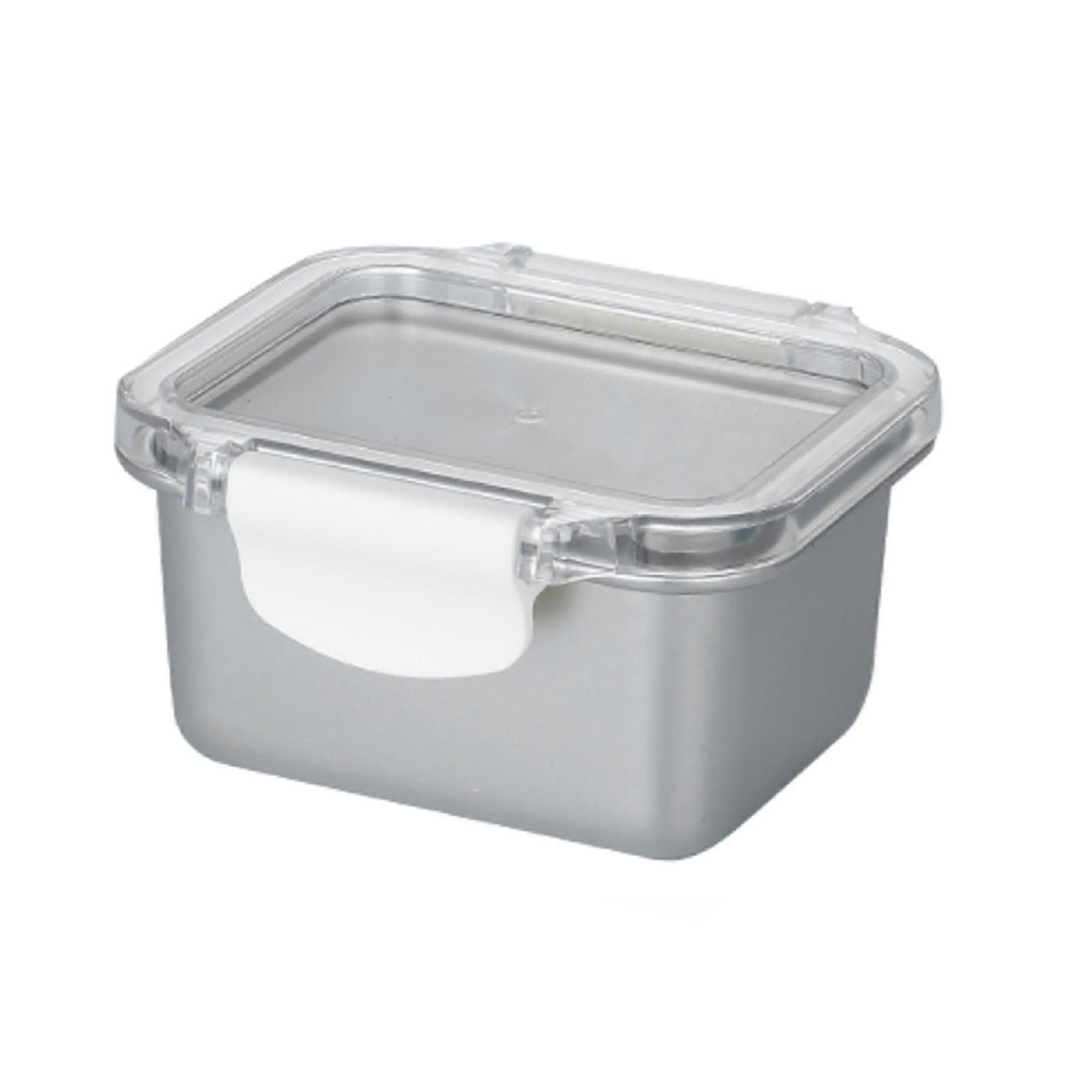 Deep Nonstick Bread Baking Pan with Lid Rust-Proof Stainless Steel